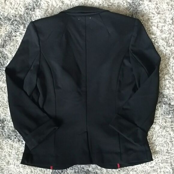 Catherine Malandrino Black Blazer Single Button Closure, Size Small - Picture 7 of 8